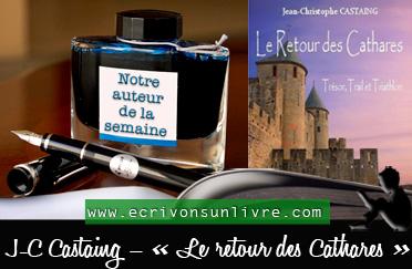 Notre auteur de la semaine : Jean-Christophe CASTAING